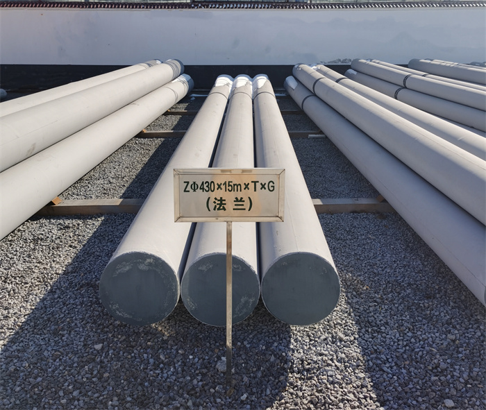 大丰镇430×15米×T×G砼电力电杆